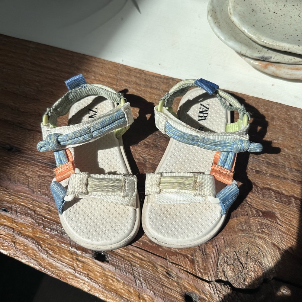 Zara Kids Colorful Strap Sandals